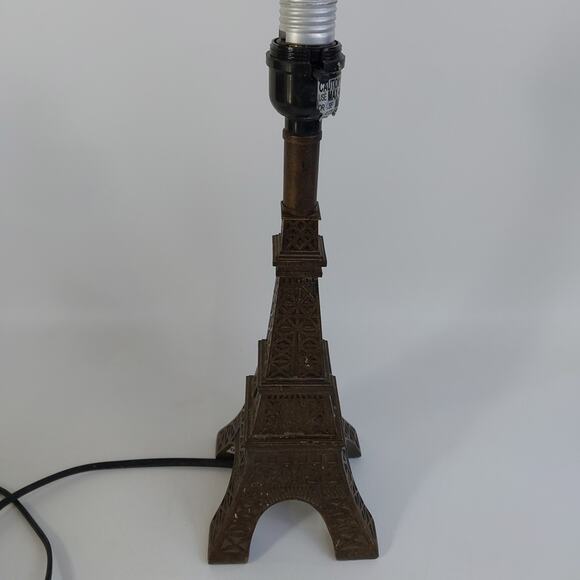 Small Desk Lamp Eiffel Tower Bronze like color - Picture 2 of 5